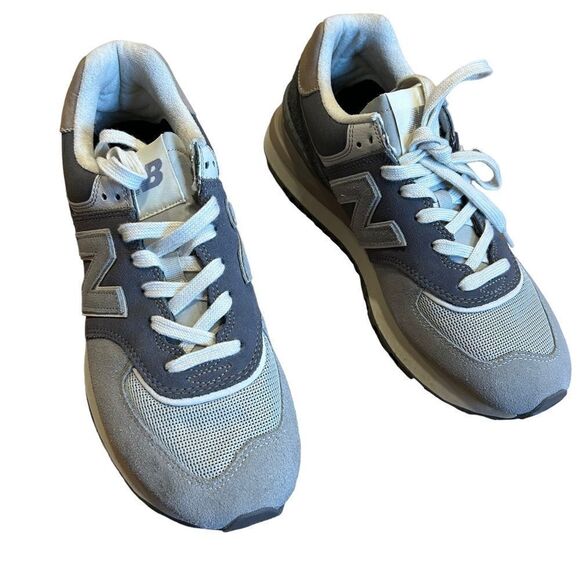 Revolve New Balance 574 Legacy Grey Gray Beige U574LGG2 Causal Sneakers - Picture 9 of 15